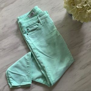 GAP mint color always skinny jeans 🍡